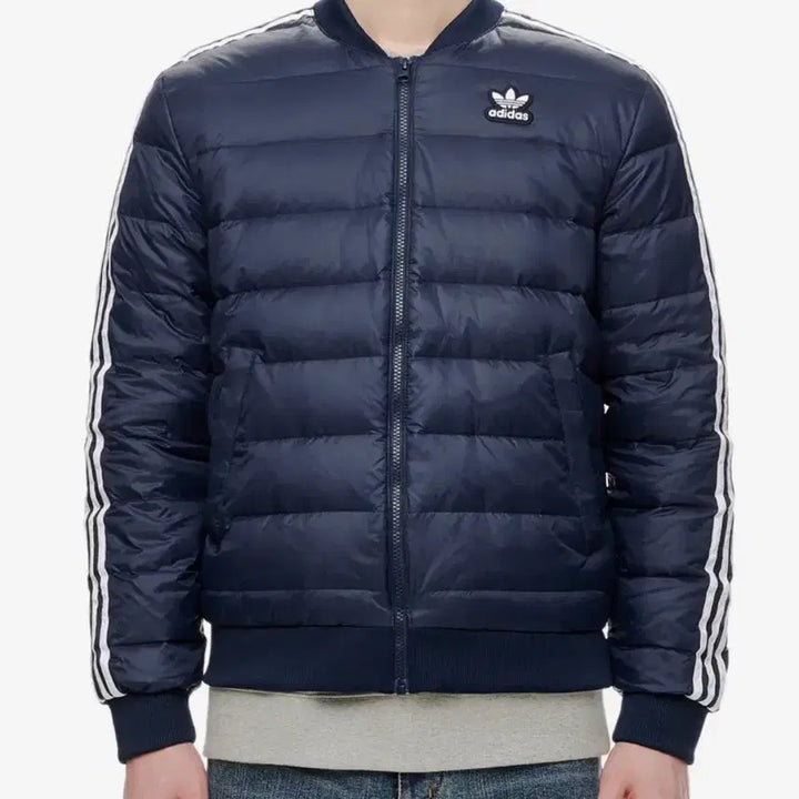 [BUNJANG] Adidas Duck Down Short Padded Jacket / 아디다스 덕다운 숏패딩 100