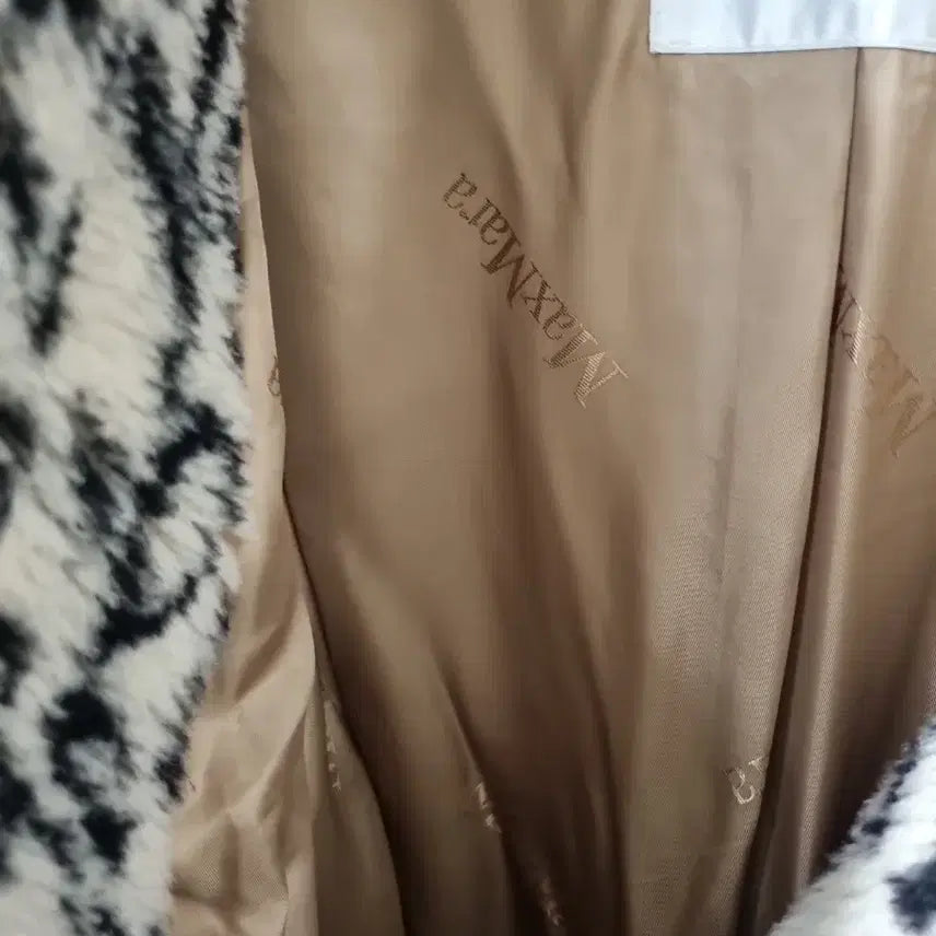 [BUNJANG] Max Mara Leopard Pattern Fur Coat / 막스마라 레오파드 패턴 퍼 코트