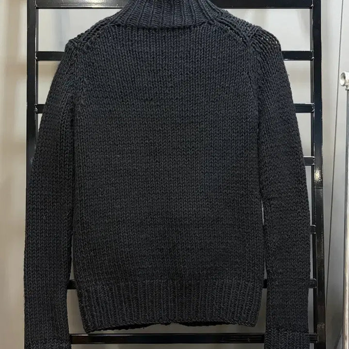 [BUNJANG] A.P.C. Wool Angora High Neck Chunky Knit Cardigan (S) / A.P.C. 아페쎄 울 앙고라 하이넥 청키 니트 가디건 (S) 9.5