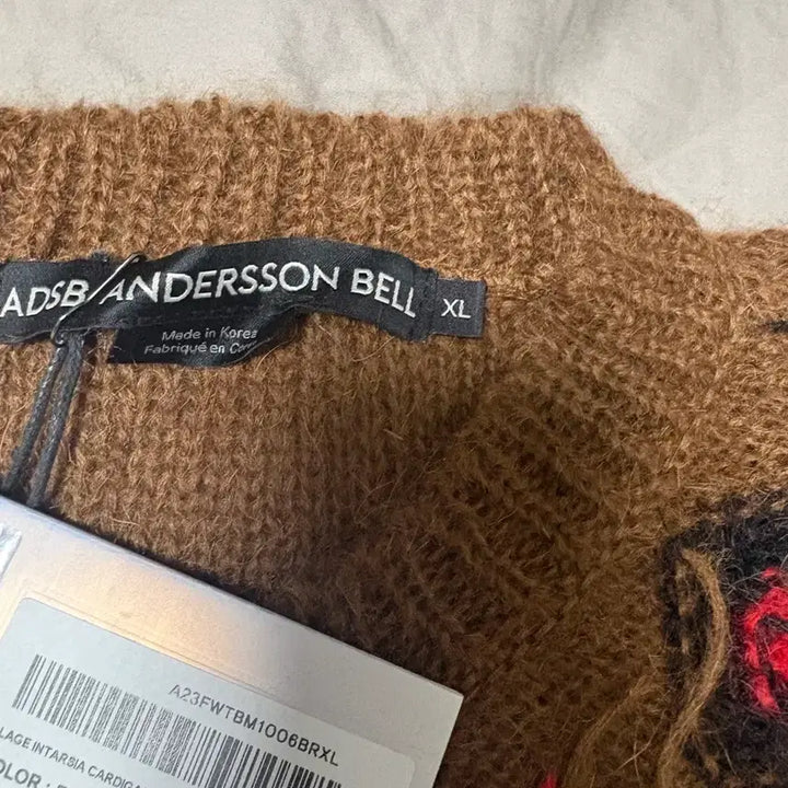 [BUNJANG] Andersson Bell Village Intarsia Cardigan XL / (새상품) 앤더슨벨 빌리지 인타르시아 가디건  xl