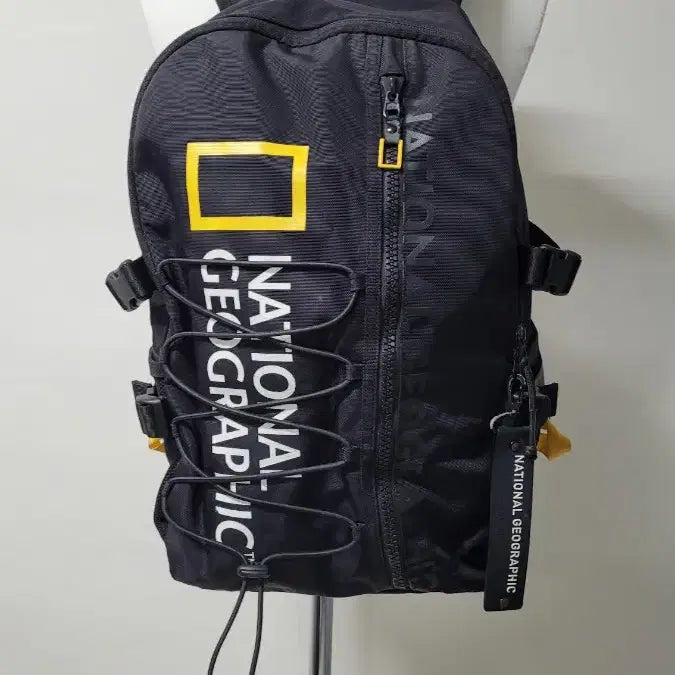 [BUNJANG] National Geographic Black Cordura Utility Backpack / 내셔널지오그래픽 블랙 코듀라 유틸리티 백팩 가방