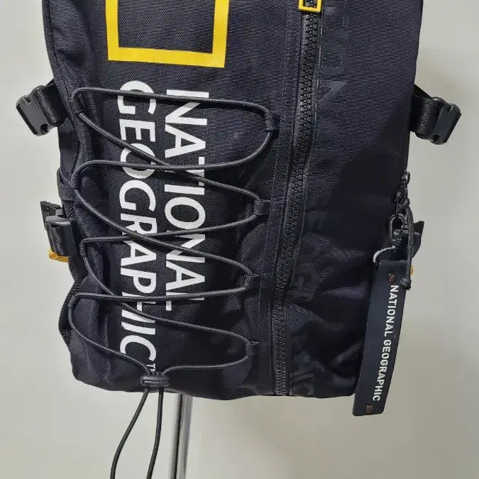 [BUNJANG] National Geographic Black Cordura Utility Backpack / 내셔널지오그래픽 블랙 코듀라 유틸리티 백팩 가방