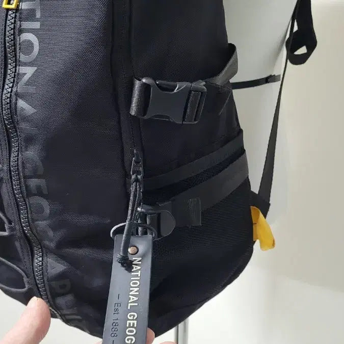 [BUNJANG] National Geographic Black Cordura Utility Backpack / 내셔널지오그래픽 블랙 코듀라 유틸리티 백팩 가방