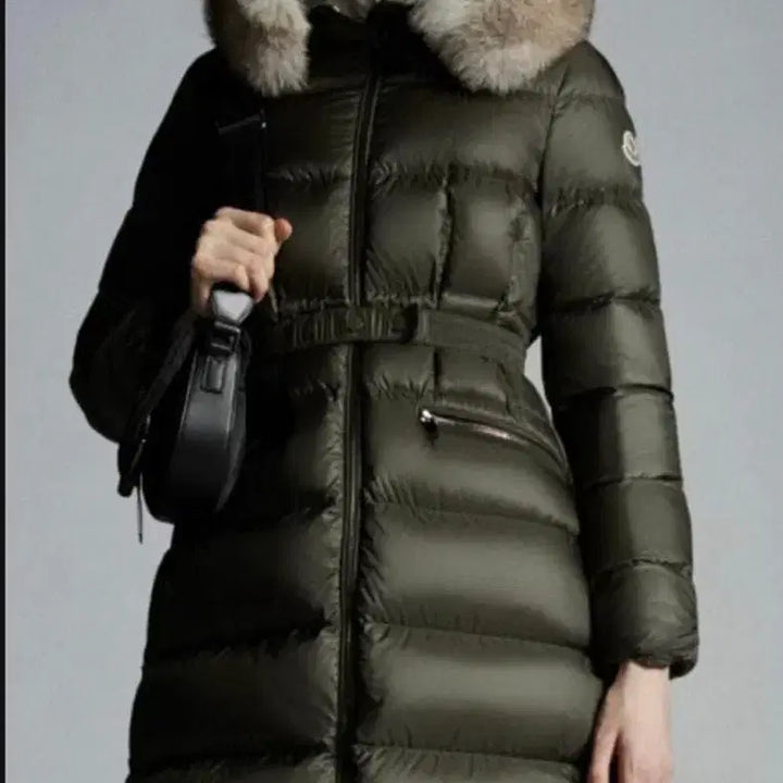 [BUNJANG] Moncler Bady Long Down Jacket / (정품)몽클레어 보에딕  롱 카키 다운 쟈켓 00(44~마른55)주말동안