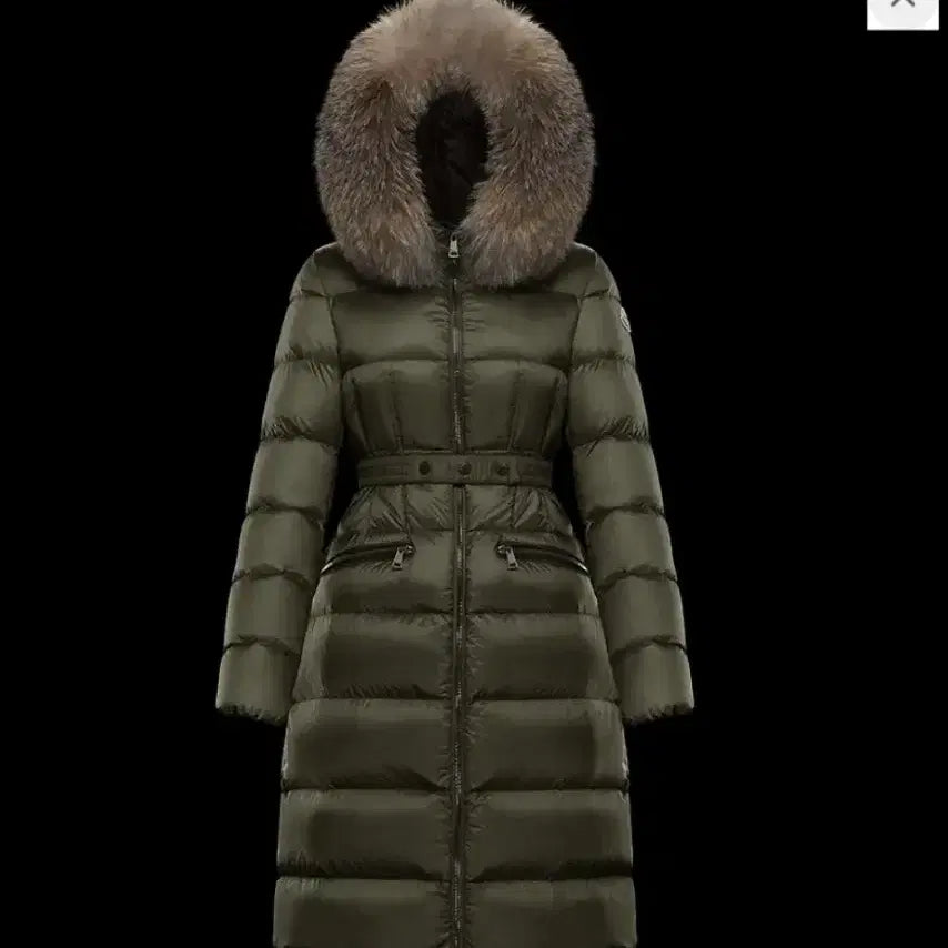 [BUNJANG] Moncler Bady Long Down Jacket / (정품)몽클레어 보에딕  롱 카키 다운 쟈켓 00(44~마른55)주말동안