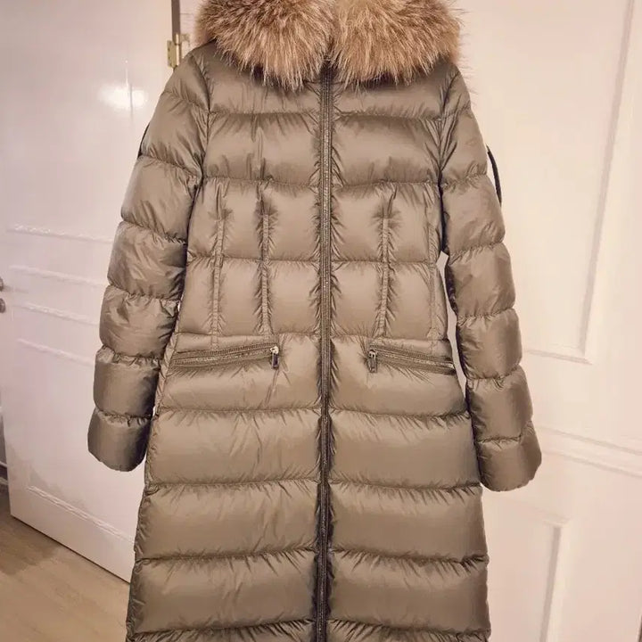 [BUNJANG] Moncler Bady Long Down Jacket / (정품)몽클레어 보에딕  롱 카키 다운 쟈켓 00(44~마른55)주말동안