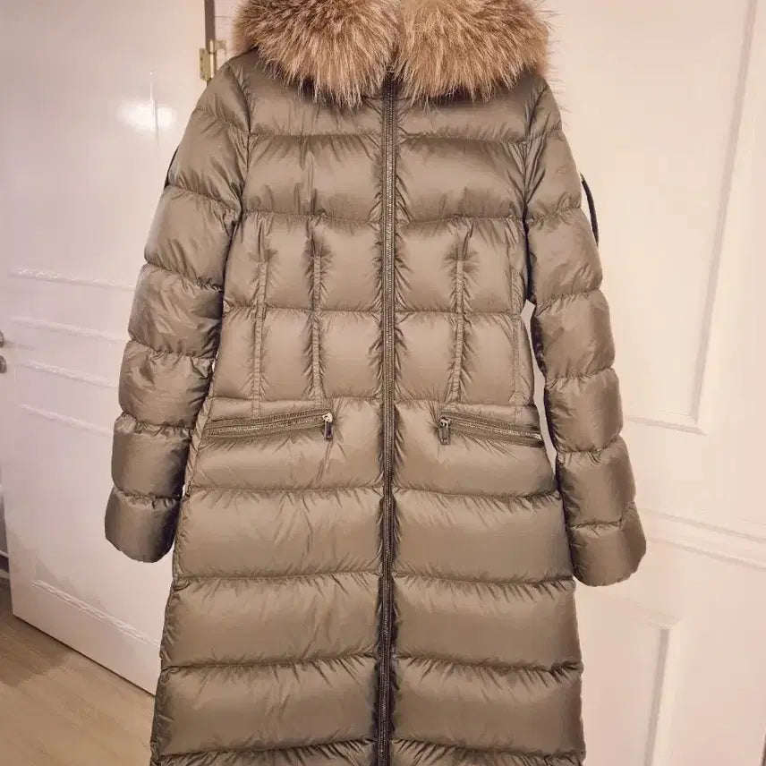[BUNJANG] Moncler Bady Long Down Jacket / (정품)몽클레어 보에딕  롱 카키 다운 쟈켓 00(44~마른55)주말동안