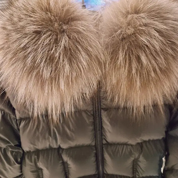 [BUNJANG] Moncler Bady Long Down Jacket / (정품)몽클레어 보에딕  롱 카키 다운 쟈켓 00(44~마른55)주말동안