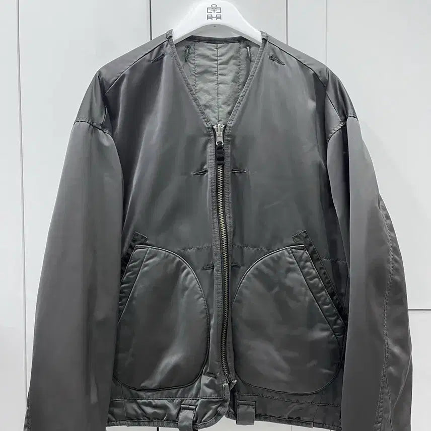 [BUNJANG] Polytelu Liner Jacket Sage Green / [2] 폴리테루 라이너자켓 세이지그린