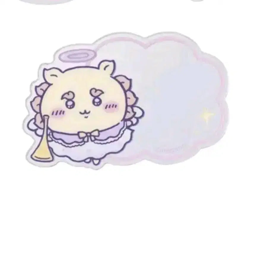 [BUNJANG] Chiiikawa Mirror Sticker / 시사 천사와악마 미러 스티커 매지컬 치이카와 먼작귀 시샤