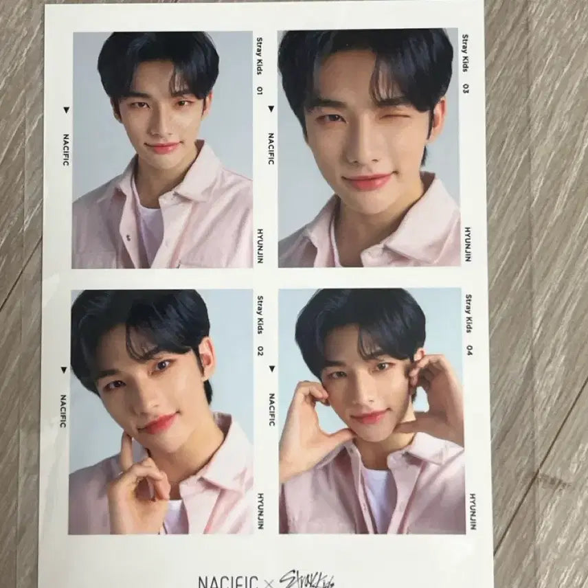 [BUNJANG] Nessific Hyunjin Felix Photocard Set / 네시픽 인생네컷 현진 필릭스 포토카드 굿즈 엽서 포카