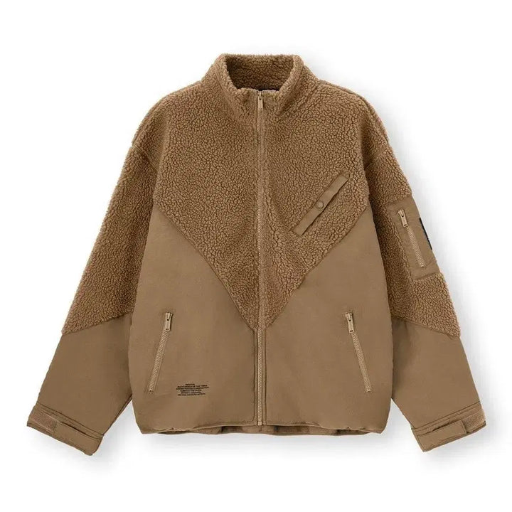 [BUNJANG] GU Undercover Fleece Jacket Brown XL / GU UNDERCOVER 콜라보 후리스자켓 브라운 XL사이즈 새제품