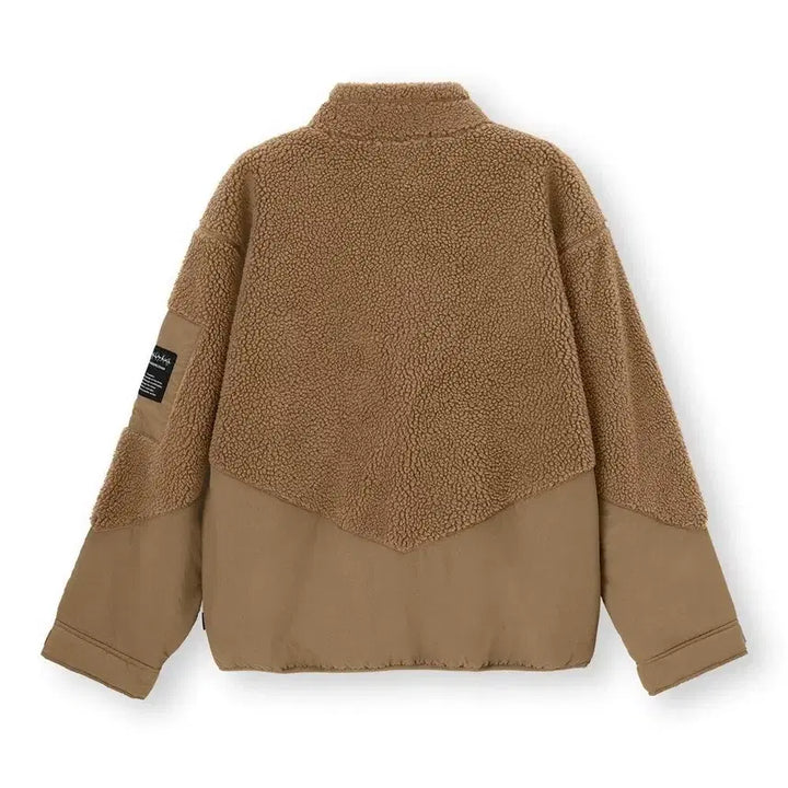 [BUNJANG] GU Undercover Fleece Jacket Brown XL / GU UNDERCOVER 콜라보 후리스자켓 브라운 XL사이즈 새제품