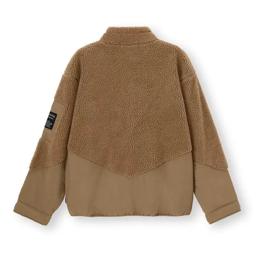 [BUNJANG] GU Undercover Fleece Jacket Brown XL / GU UNDERCOVER 콜라보 후리스자켓 브라운 XL사이즈 새제품