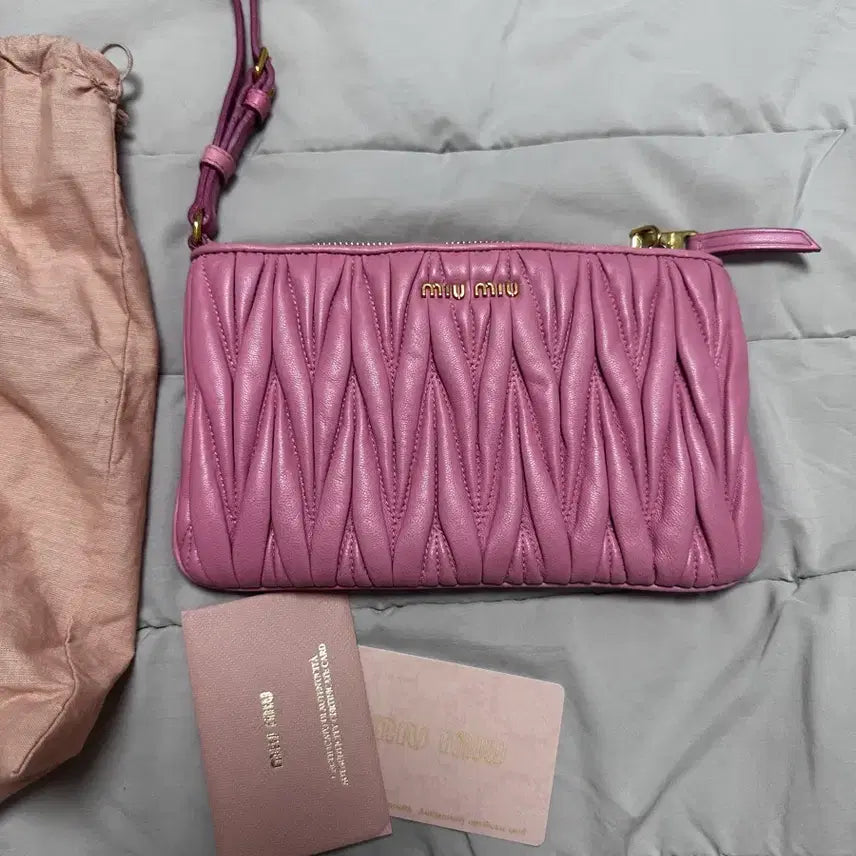 [BUNJANG] Miu Miu Clutch Bag / 미우미우 클러치