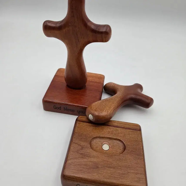 [BUNJANG] Wooden Tabletop Cross / 탁상십자가