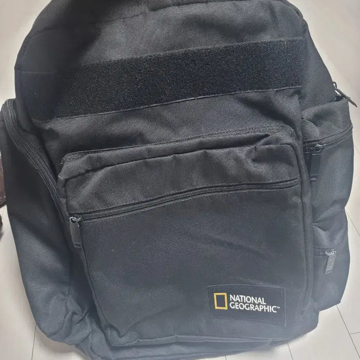 [BUNJANG] National Geographic Black Backpack / 내셔널지오그래픽 블랙 백팩 가방