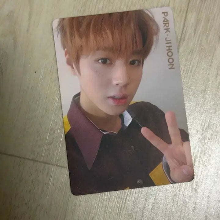 [BUNJANG] Wanna One Park Jihoon Promise You Photocard / 워너원 박지훈 약속해요 포카