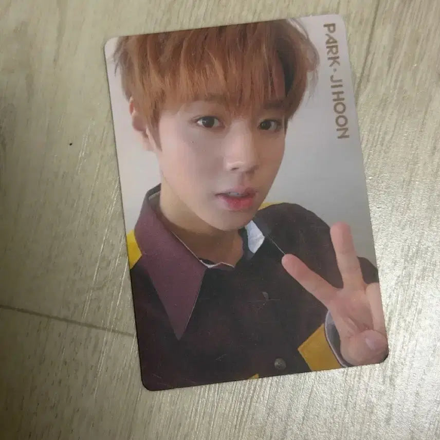 [BUNJANG] Wanna One Park Jihoon Promise You Photocard / 워너원 박지훈 약속해요 포카