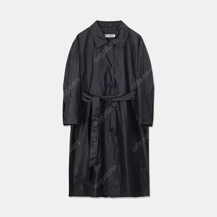 [BUNJANG] Ethos Black Trench Coat / 에토스 블랙 트렌치코트ㅡ작은흠. 3만가격내림
