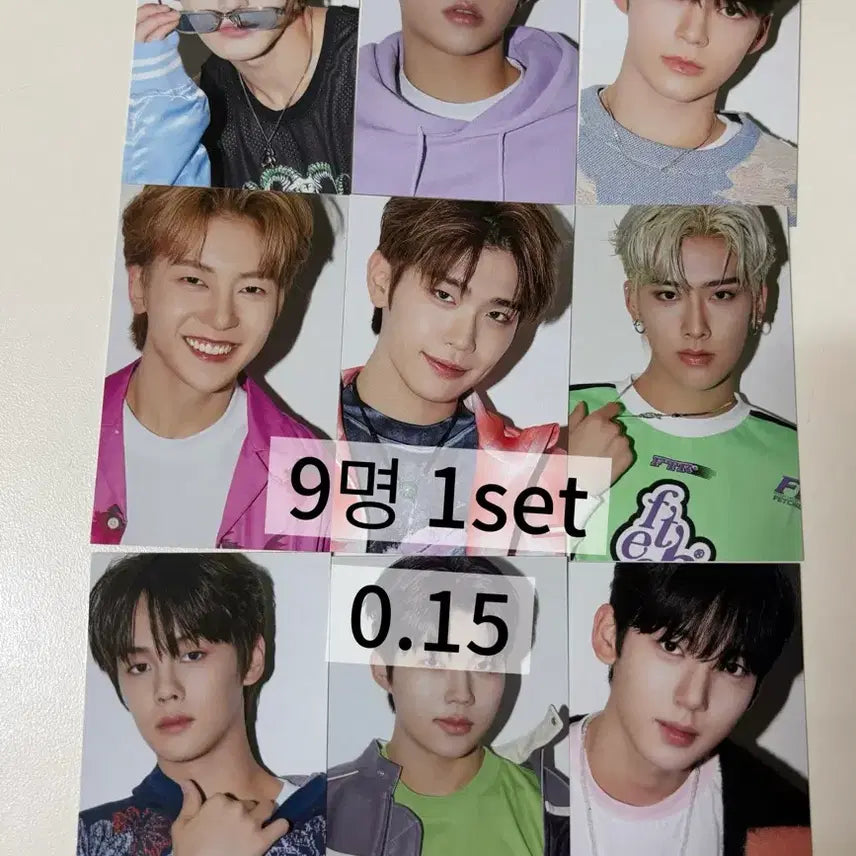 [BUNJANG] ZEROBASEONE DICON Treca 9-Member Set / 제로베이스원 디아이콘 트레카 9명세트 양도