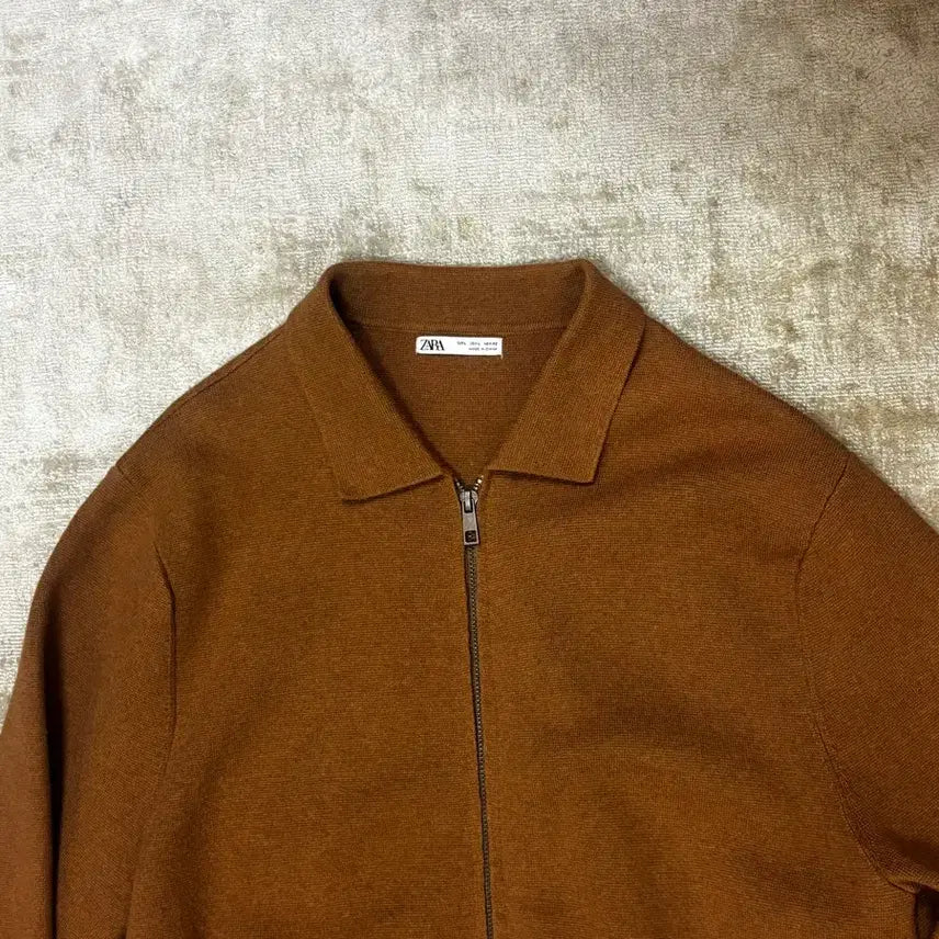 [BUNJANG] ZARA Knit Zip-Up Sweater / 자라 니트 집업