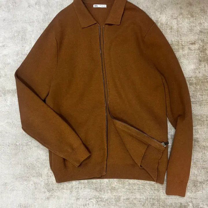 [BUNJANG] ZARA Knit Zip-Up Sweater / 자라 니트 집업