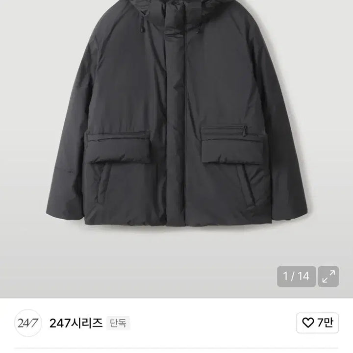 [BUNJANG] 247 Series DELFY Goose Down Padded Jacket / 247 시리즈 패딩