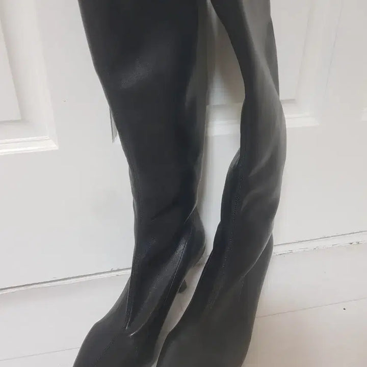 [BUNJANG] Black Long Boots (Size 235) / 블랙 롱 부츠 (235)미사용