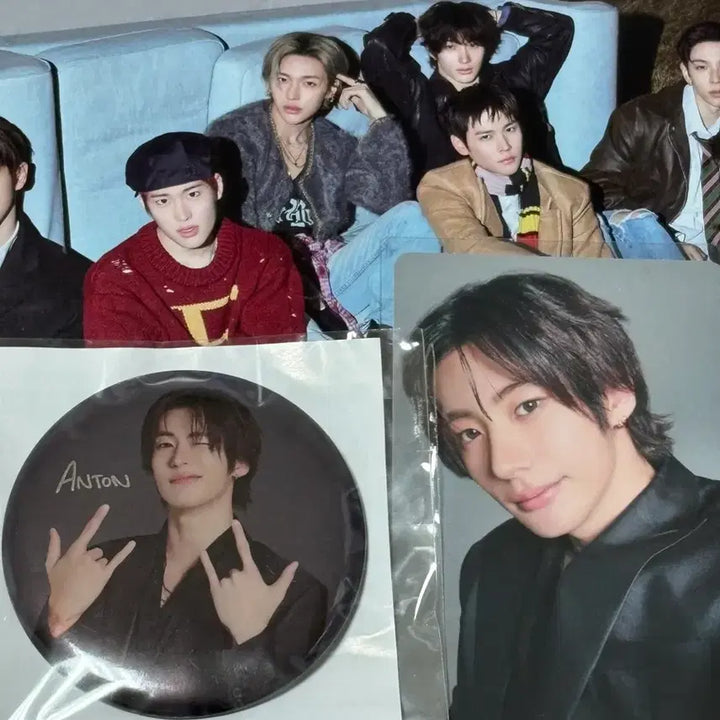 [BUNJANG] RIIZE Anton Tokyo Dome Random Toy Badge/Trading Card Bundle Set / 라이즈 앤톤 도쿄돔 랜덤토이 뱃지/트레카 일괄