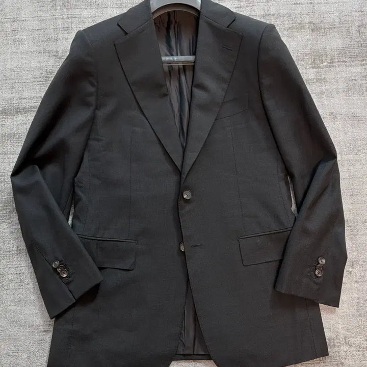 [BUNJANG] Lansmere Newman Line Hand-Sewn Blazer / 란스미어 메인라벨 시그니처 뉴먼라인 핸드쏘운 블레이저 그레이