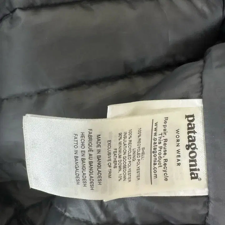 [BUNJANG] Patagonia Down Sweater Forged Grey Jacket / [M]파타고니아 다운스웨터 포지그레이
