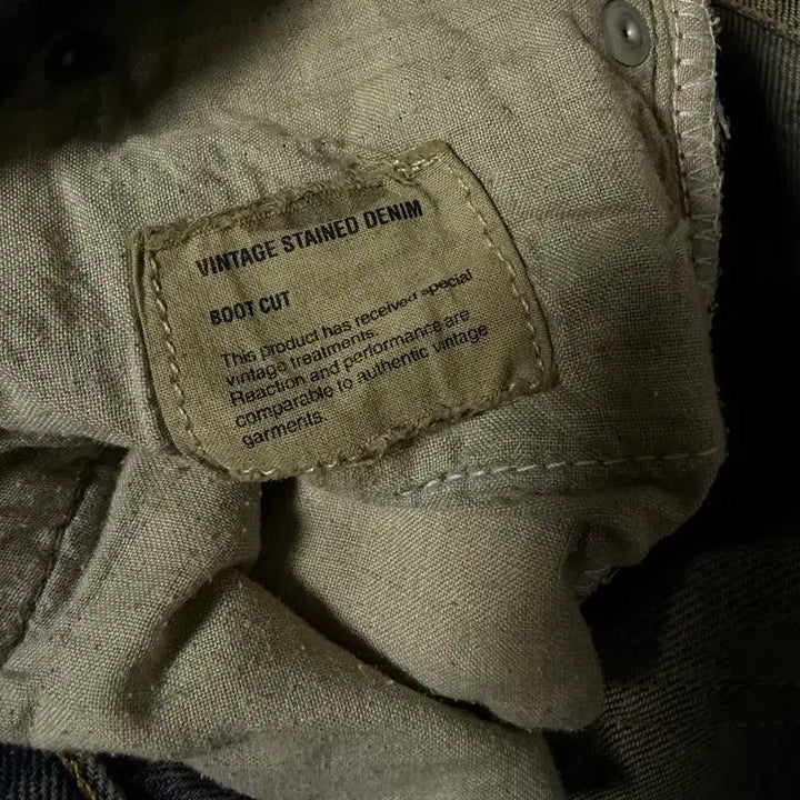 [BUNJANG] Helmut Lang 90s Oil Washed Denim Jeans / 90s 헬무트랭 오일워싱 데님진
