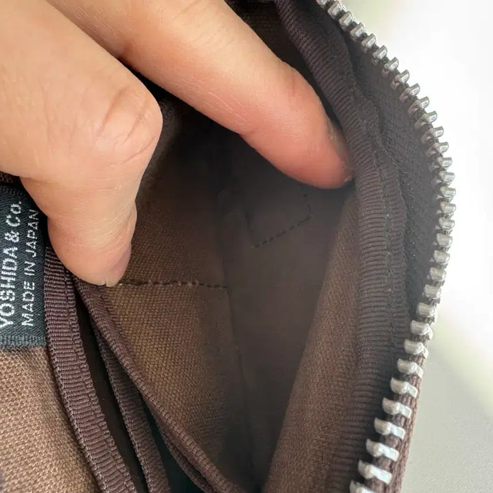 [BUNJANG] Porter Multi Coin Case Brown / 포터 멀티 코인 케이스 브라운
