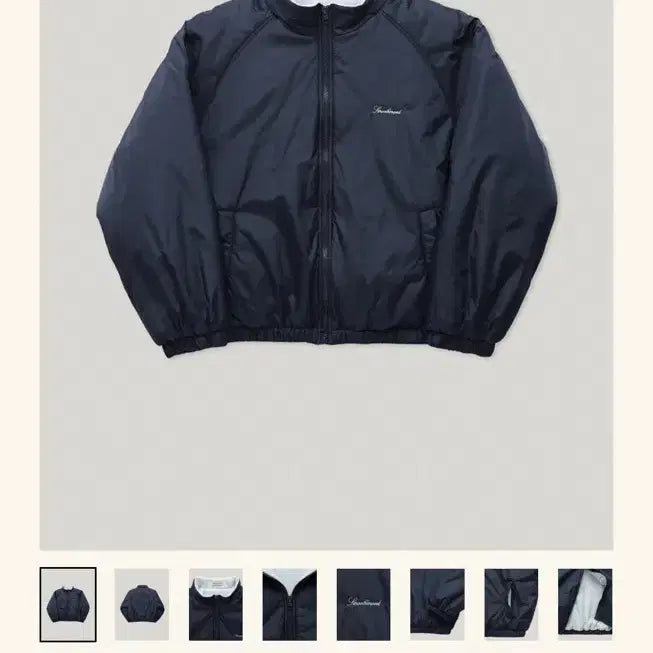 [BUNJANG] Smooth Mood Navy Jumper / 스무드무드 점퍼 네이비