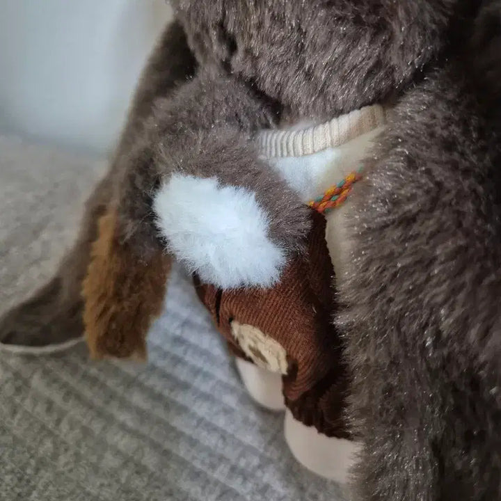 [BUNJANG] Genshin Impact Zhongli Plush Doll & Winter Bear Wardrobe Set / [원신] 종려 솜인형 + 겨울곰 옷장 세트