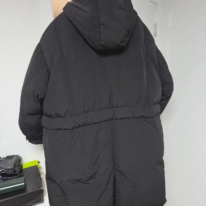 [BUNJANG] Songzio Homme Heavy Balloon Goose Down Long Padded Coat Black / 송지오옴므 헤비 벌룬 구스다운 롱패딩 블랙 48