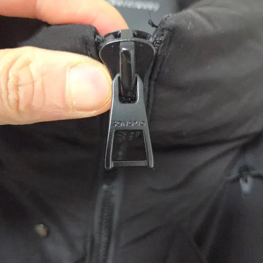 [BUNJANG] Songzio Homme Heavy Balloon Goose Down Long Padded Coat Black / 송지오옴므 헤비 벌룬 구스다운 롱패딩 블랙 48