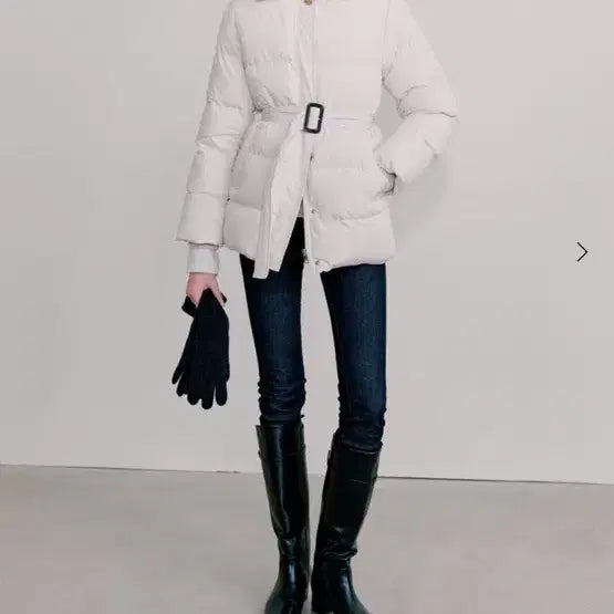 [BUNJANG] Sie Louis Goose Jacket Cream / 시에 sie 루이스 구스 재킷 크림 S