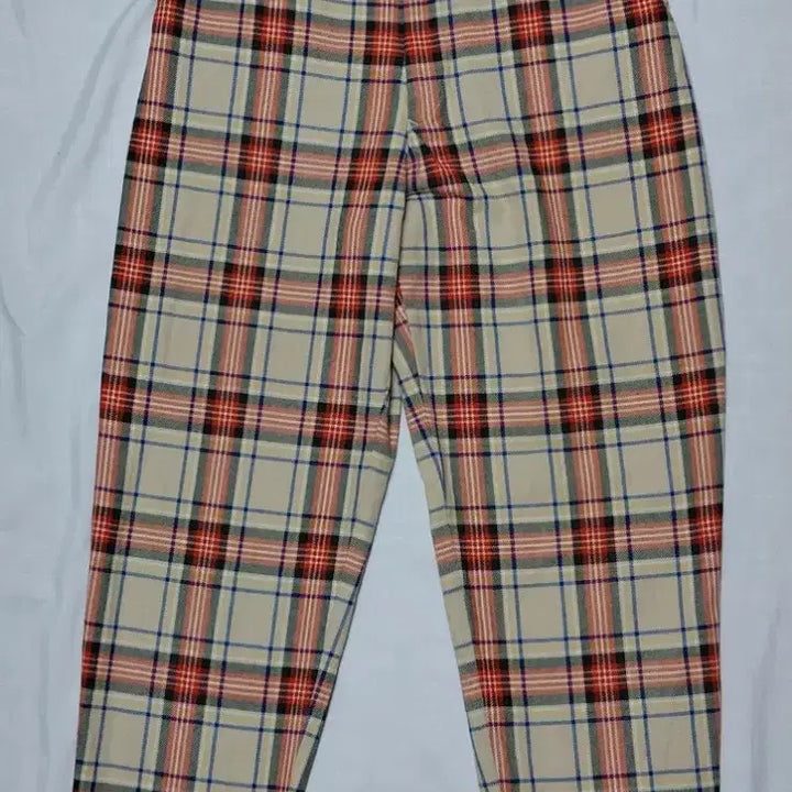 [BUNJANG] MACPHEE Classic Check Cotton Pants / [M] 투모로우랜드 마카피(MACPHEE) 클래식 체크 코튼 팬츠