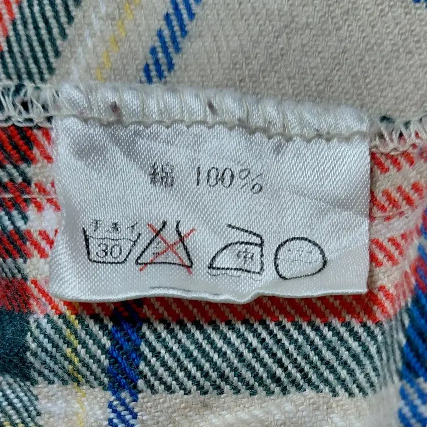 [BUNJANG] MACPHEE Classic Check Cotton Pants / [M] 투모로우랜드 마카피(MACPHEE) 클래식 체크 코튼 팬츠