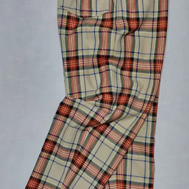 [BUNJANG] MACPHEE Classic Check Cotton Pants / [M] 투모로우랜드 마카피(MACPHEE) 클래식 체크 코튼 팬츠