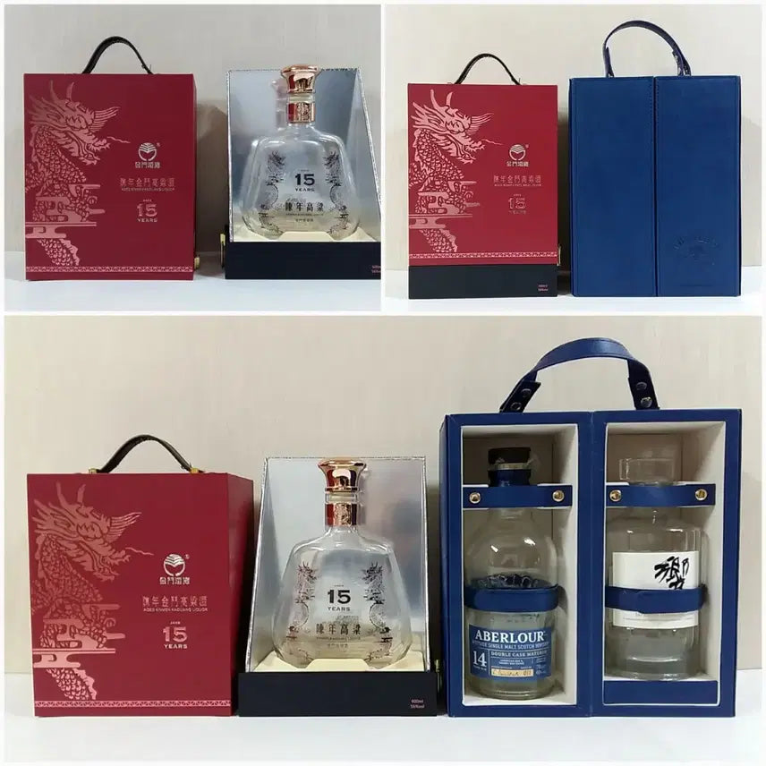 [BUNJANG] Various Liquor Bottles / 벨루가,라센 양주병,조니워커블루 서울2220 리미티드 에디션,1865