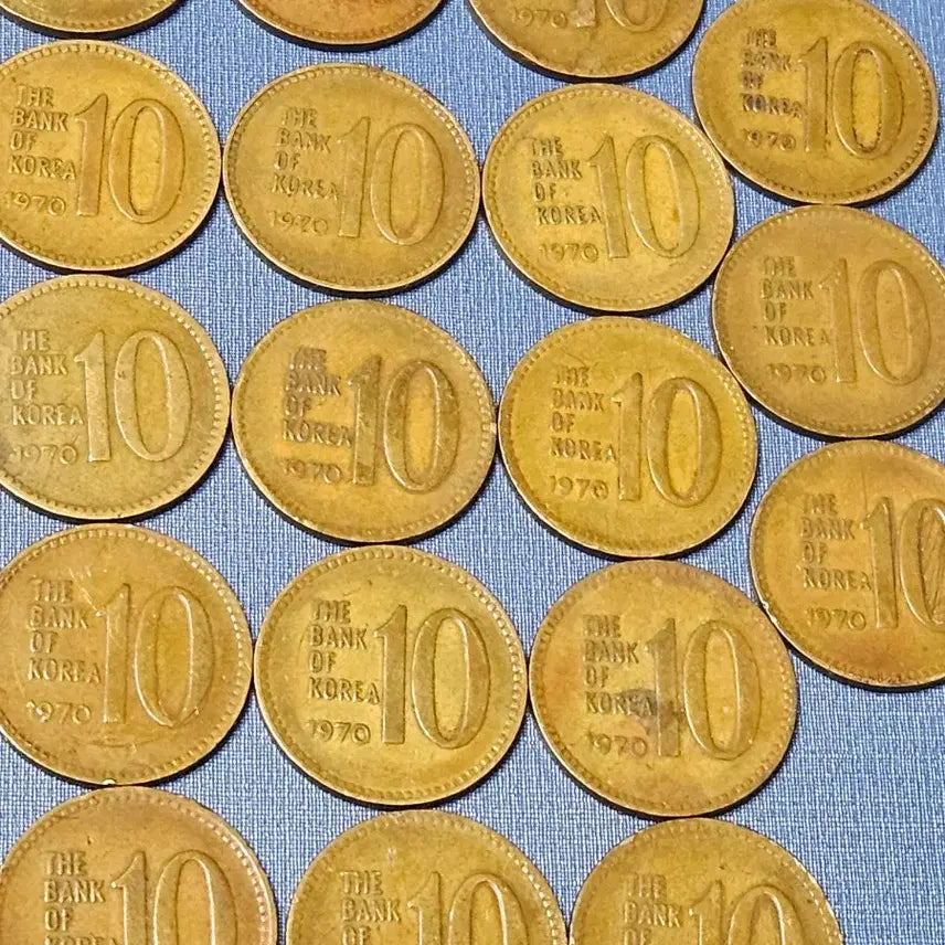 [BUNJANG] 1970 10 Won Brass Coin / 1970년10원 황동주 미품