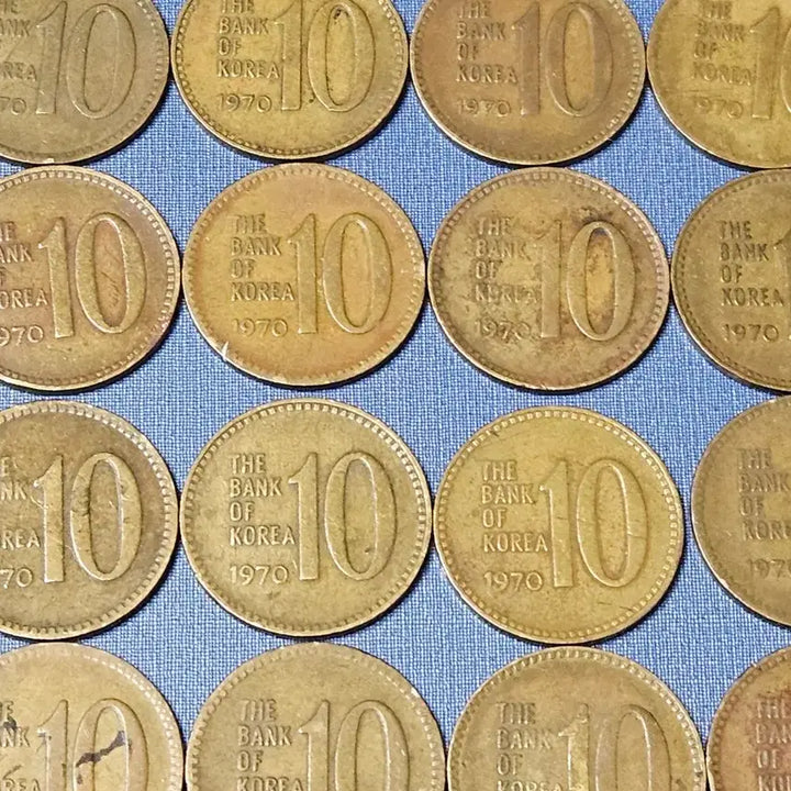 [BUNJANG] 1970 10 Won Brass Coin / 1970년10원 황동주 미품