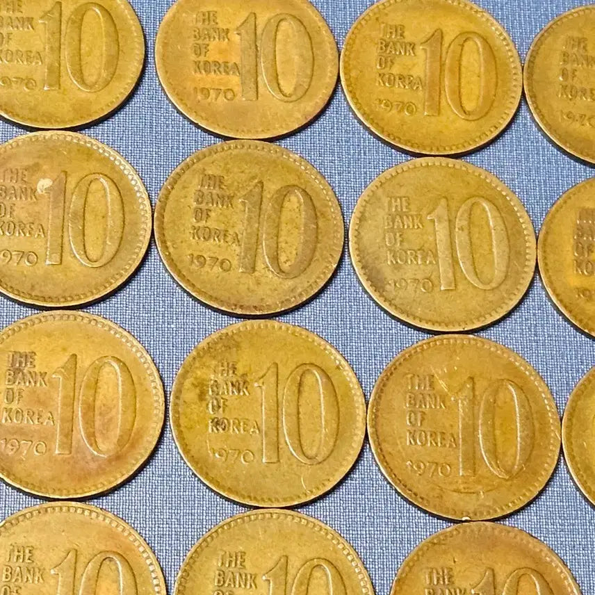 [BUNJANG] 1970 10 Won Brass Coin / 1970년10원 황동주 미품