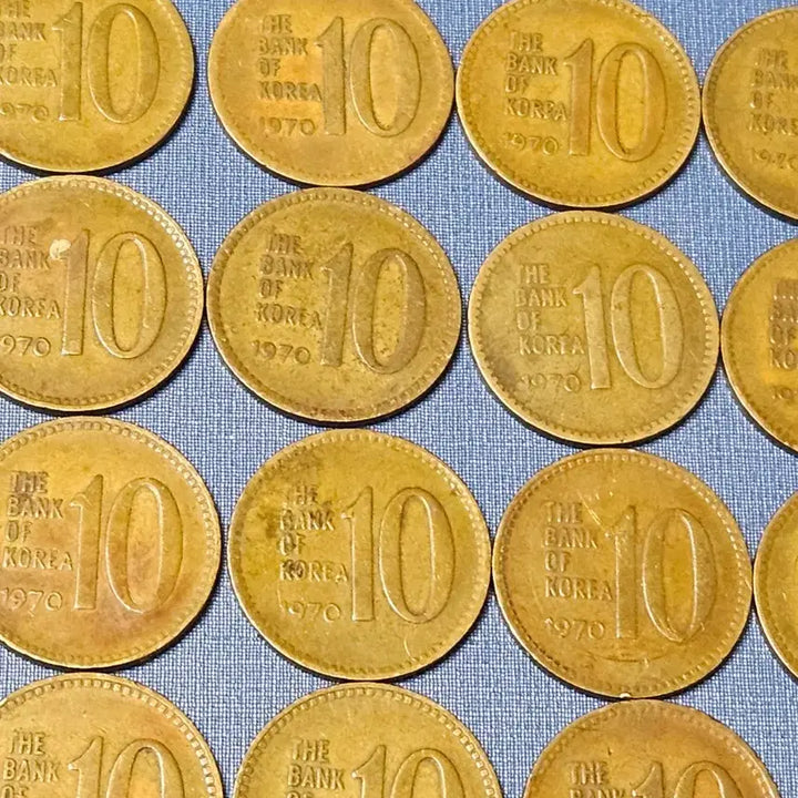 [BUNJANG] 1970 10 Won Brass Coin / 1970년10원 황동주 미품