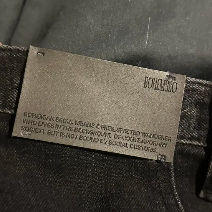 [BUNJANG] Bohemse Bohemian Seoul Side Pocket Bootcut Jeans M / 보헴서 보헤미안서울 사이드 포켓 부츠컷 진스 M