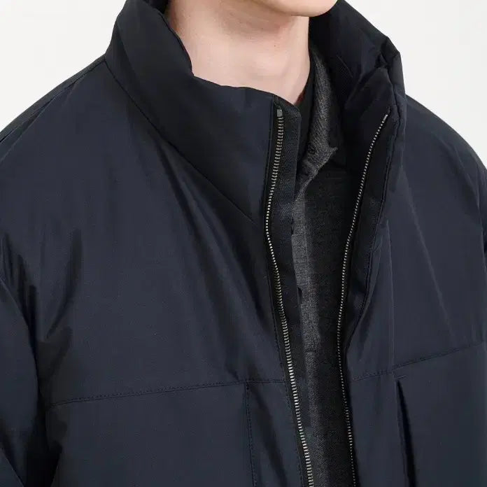 [BUNJANG] Time Homme High-Neck Goose Down Jacket / 24~25FW 타임옴므 하이넥 구스다운 95사이즈