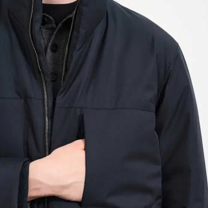 [BUNJANG] Time Homme High-Neck Goose Down Jacket / 24~25FW 타임옴므 하이넥 구스다운 95사이즈